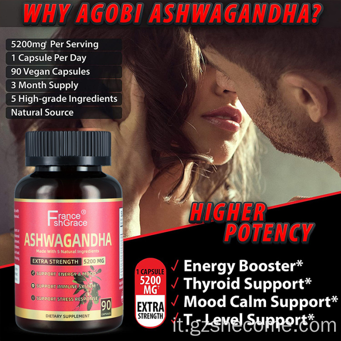 ASHWAGANDHA CAPSULE RAPPRESSIONE CAPSULE ASHWAGANDHA